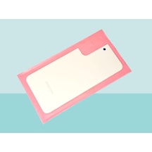 Tkgz - Samsung Galaxy Uyumlu S22 Plus Arka Kapak Batarya Kapağı - Pembe Çok Renkli
