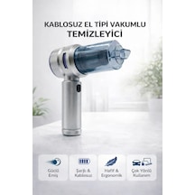 Castu Cs-59 Plus Max Motorlu Şarjlı Kablosuz El Ve Araç Süpürgesi 17000 Pa 100w