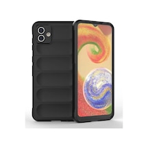 Newface Samsung Galaxy A04 Kılıf Optimum Silikon - Siyah