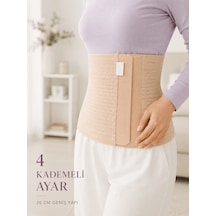 26 Cm Abdominal Korse Doğum Sonrası 4 Kademeli Ayarlanabilir Karın Bel Korsesi Diğer