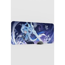 Eula Genshin Impact Anime Gacha V4 - 90x40 Xxl Gaming Mouse Pad Fare Altlığı