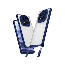 Newface Xiaomi Redmi Note 14 Pro 5g Kılıf Penta Silikon Kılıf - Lacivert