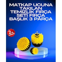Tek Profesyonel Matkap Ucu Temizlik Fırçası 3 Lü Set Najmaddin
