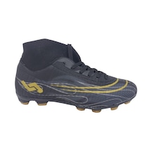 Jump 29676 Siyah Erkek Çoraplı Model Krampon Futbol Ayakkabısı Siyah