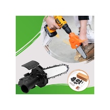 Dmax Matkap İçin Zincirli Dal Budama Ahşap Kesme Aparatı Tüm Matkaplara Uygundur - 703298594