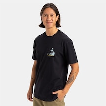 Quiksilver Eqyzt08057-kvj0 Palm Lines Ss Erkek Spor Tişört Siyah