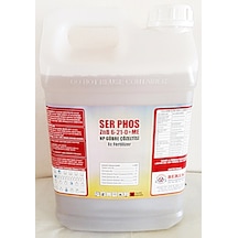 Ser Phos ZnB 6-21-0 (10 LT)-Yüksek Emilimli Profesyonel Sıvı Gübre-Fosfor Çinko Bor