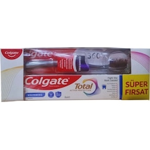 Total Aktif Koruma Beyazlık Diş Macunu 50 Ml + 360 Charcoal Diş Fırçası