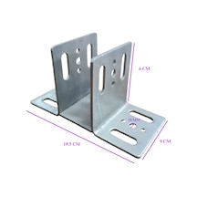 Alüminyum Cephe U Ankraj Demiri 4 Mm 450 Mm