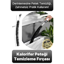 Fırça Pratik Temizlik Toz Kir Arındırma Uzun Esnek Gövde Kalorifer Peteği Temizleme Fırçası 60 Cm