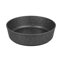 OMS 3411 GRANİT Ø 30 x 8,5 FIRIN TEPSİ Gri