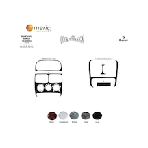 Meriç® Suzuki Ignis Ön Torpido Kaplama 5 Parça 2000-2003 (530157402)