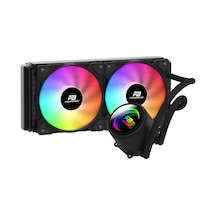 Powerboost Circle 240b Led 240mm Am5/1700p Siyah İşlemci Sıvı Soğutucu