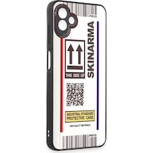 Newface Samsung Galaxy Uyumlu A04 Kılıf Mirror Desenli Kapak - Mirror - 7 Beyaz Diğer