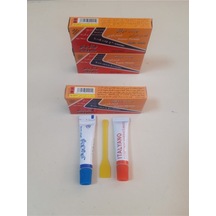 Jalasanj Ikiz Tüp Epoksi Plastik Çelik Yapıştırıcı -ıran Arap Yapıştırıcı-çift Karışım-3 Adet