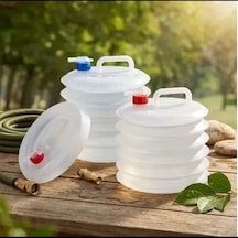 Hubrendy Emin Musluklu Akordiyon Katlanır Su Bidonu 10 Litre