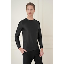 Efor Ts 891 Slim Fit Siyah Spor T-shirt Siyah