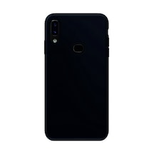 Samsung Galaxy Uyumlu A10s Kılıf Kamera Korumalı Silikon Rubber Arka Kapak Siyah