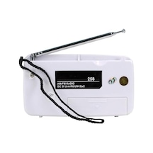 Ht-258 Taşınabilir Am/fm Radyo Küçük Boy Cep Radyosu Pilli Radyo K-258 Knstar