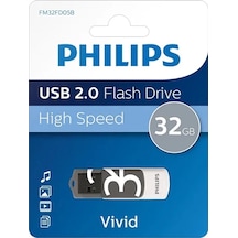 Philips Uyumlu  Vivid Fm32fd05b/00 32gb Usb 2.0 Flash Bellek
