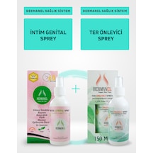 Dermanel İntim Genital Sprey 150 ML + Dermanel Ter Önleyici Sprey 150 ML