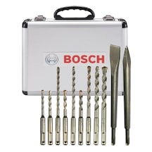 Bosch SDS-Plus 11'li Alüminyum Çantalı Uç ve Keski Seti 2608578765