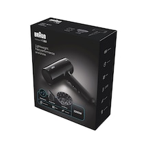 Braun Brhd225e Hd2.2 Iontec 2 Başlıklı 2200w Difüzörlü Siyah Saç Kurutma Makinesi