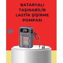 Hızlı Şişirme Güçlü Motorlu 150 Psı Araba Lastik Pompası 1 Adet