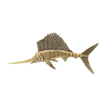 Suntek Yelken Balığı Heykelcik El Sanatları Kitaplıklar, 7,1x4,2 Cm