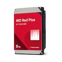 Wd Red Plus, Wd80efpx, 3.5&quot , 8tb, 256mb, 5640 Rpm, 7/24 Güvenlik-nas-server Hdd