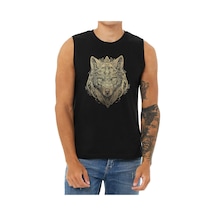 Bluu Wolfart Kolsuz Sporcu T-shirt Tank Top Spor Atlet
