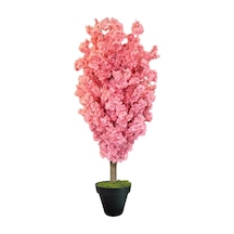 150 Cm Pembe Bahar Dalı Ağacı Yeşil