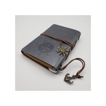 2 Adet Deri Anı Defteri Pusula Motifli Kapak, Eskitme Suni Deri, Hatıra/nikah/sünnet, Notebook Journal