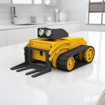 Arduino Builder Pist Robotu Plastik Parçaları Vida Seti Dahil
