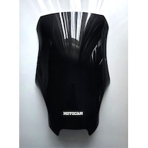 Motocam Kawasaki Versys 650 Ön Cam 2010-2014 Model 52cm Siyah Renkli 4mm Uzun