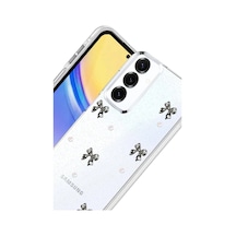 Mey İthalat Samsung Uyumlu Galaxy A54 5g Fiyonk Desenli Kapak - Desen 8 Şeffaf