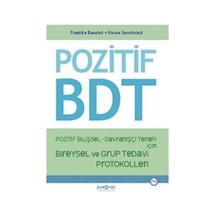 Pozitif Bilişsel-davranışçı Terapi İçin Bireysel Ve Grup Tedav...