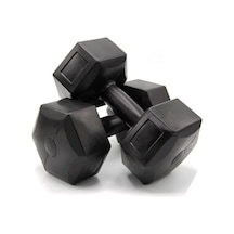 Ecgspor 5 Kg Siyah Dambıl Seti 5 Kg X 2 Adet Toplam 10 Kg Ağırlık Seti
