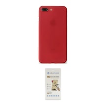 Cep 20-26 Apple Uyumlu İphone 8 Plus Kılıf Yadigar Yansıma Serisi İkili Koruma Seti Najmaddin Pembe