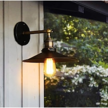 Mylights Retro Rustik Mafsalı Aplik Harekli Aplik 22cm Diğer