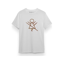 Yellowjackets Symbol Beyaz Kısa Kol Erkek Tshirt 001