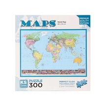 World Map Puzzle 300