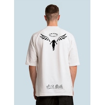 Tokyo Revengers Walhalla Oversize Tişört Beyaz