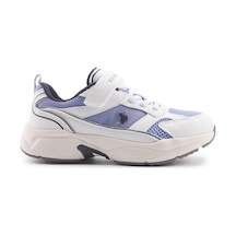 U.s. Polo Assn. Krez 4fx 0101531456 Erkek Çocuk Spor Ayakkabı - Mavi Beyaz - Mavi