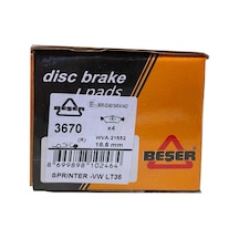 Beşer 3670 Arka Fren Balatası Mercedes Sprinter-Vito