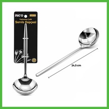 Vaveni Krom Metal Servis Kepçe 24.5 Cm Arz