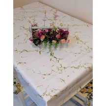Elyaflı Pvc Muşamba - Desenli Silinebilir Masa Örtüsü 02mrl190b Renkli