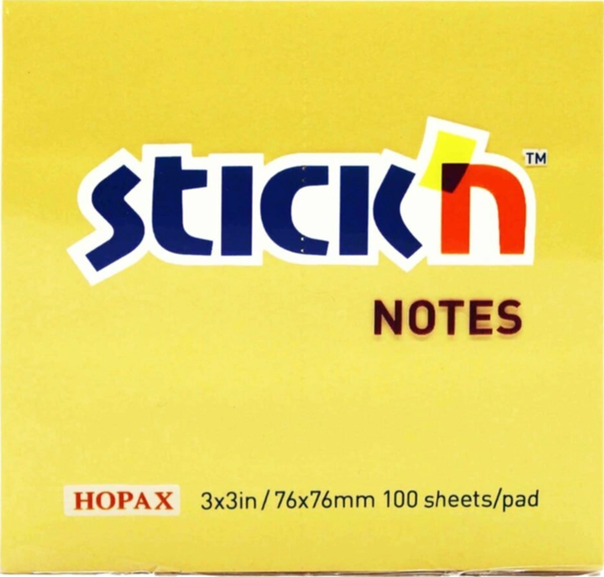 Stıck'n Yapışkanlı Not Kağıdı 76 76 Mm 100 Yaprak Pastel Turuncu Çok Renkli