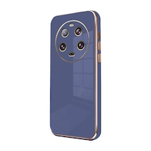 Newface - 900 - Xiaomi Mi 14 Ultra Kılıf Volet Silikon - Edntrend - - Mavi