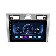 Ford Fiesta Android Siyah Multimedya 2006-2009 Carplay Android Auto Navigasyon 4gb Ram 64gb 9"